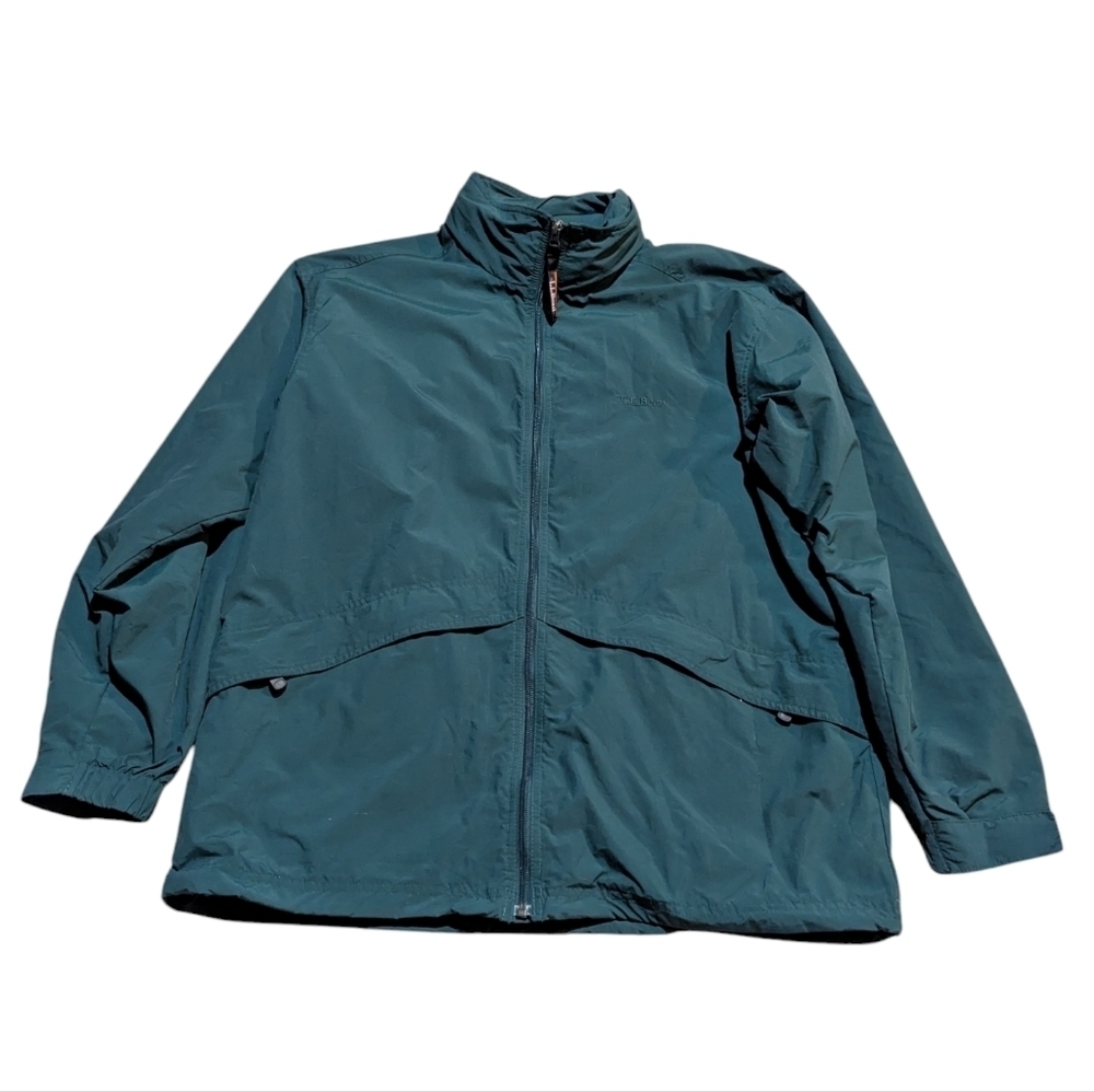 L.L.Bean Mens Coat Green Large